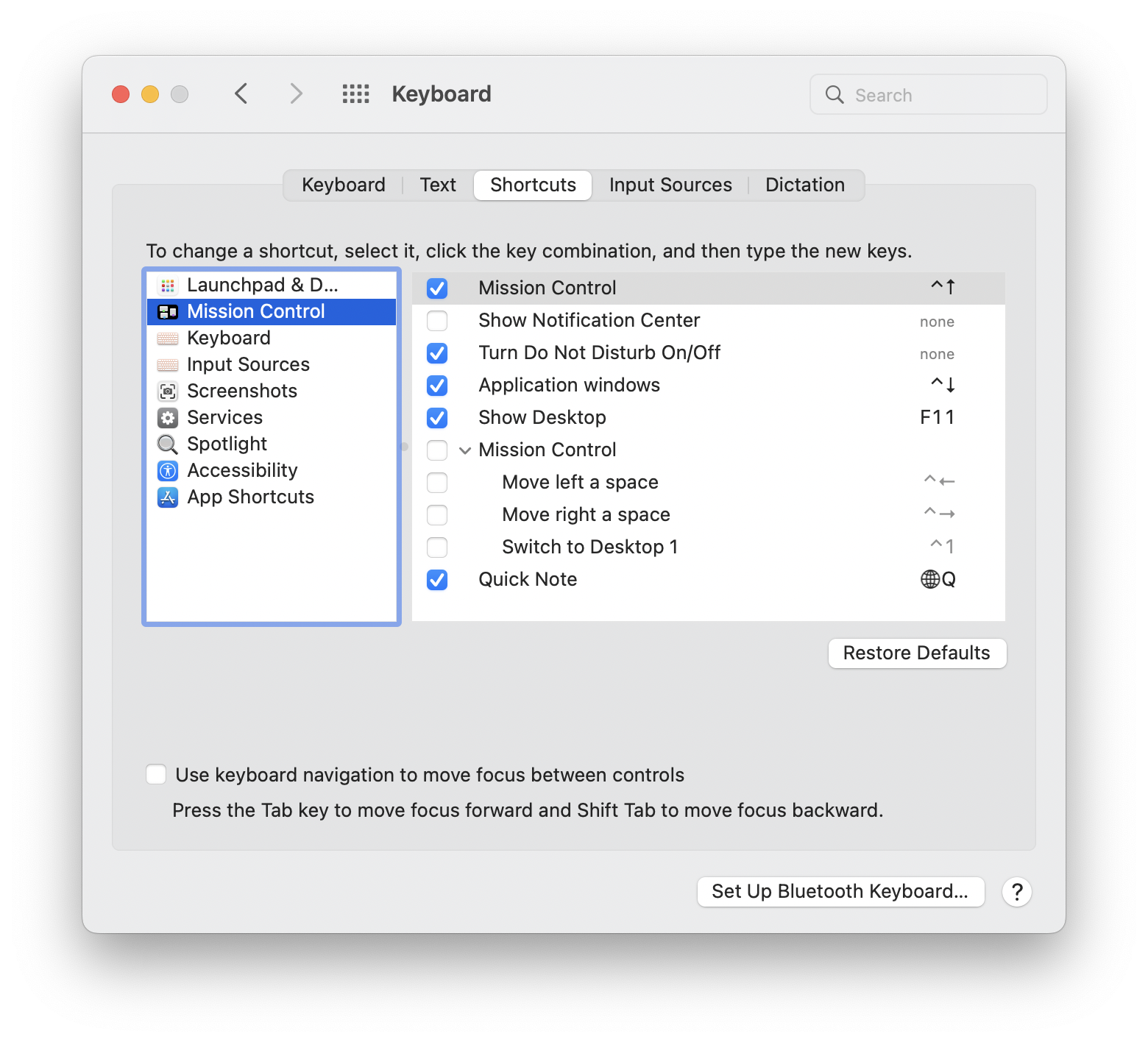 mac OS Keyboard Shortcuts
